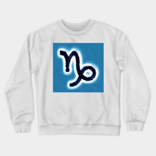 Capricorn Symbol Crewneck Sweatshirt